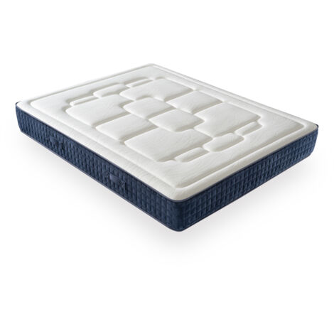 Matelas Mousse 90x190 - Ferme - Réversible - Côté Été/hiver - H23 cm (1/5)