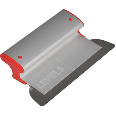 LEVEL5 Flächenspachtel 10"/254mm abgerundet rostfrei 4-910