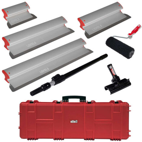 LEVEL5 Flächenspachtel Set Koffer Trockenbau 5-550