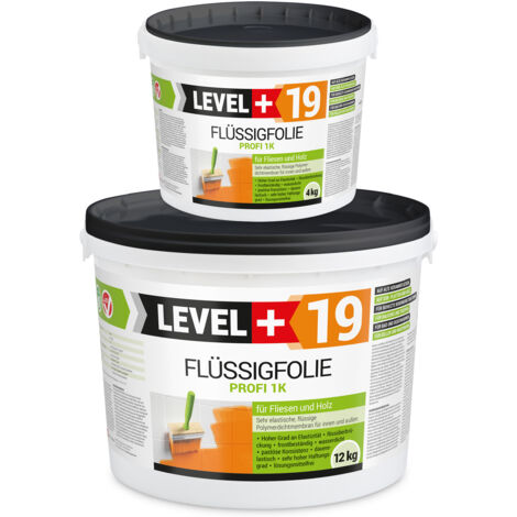 LEVEL+ Flüssigfolie Dichtfolie Abdichtung Holz L+19 - 16KG