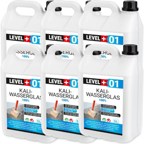 LEVEL+ Kaliwasserglas Unverdünnt Grundierung L+01 - 30L