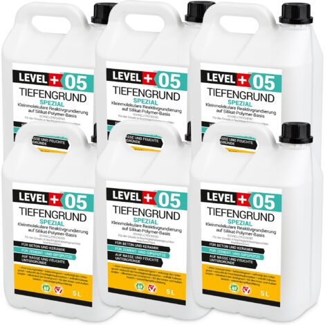LEVEL+ Tiefengrund Spezial mit Kaliwasserglas Silikat L+05 - 30L