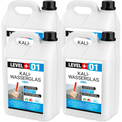 LEVEL+ Kaliwasserglas Unverdünnt Grundierung L+01 - 20L