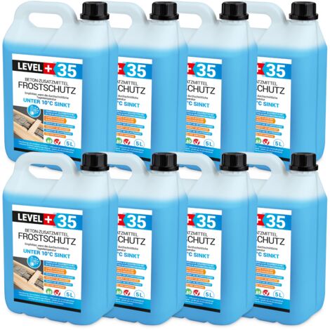 LEVEL+ Plastifizierer Beton-Zusatzmittel Frostschutz Betonzusatz L+35 - 40L