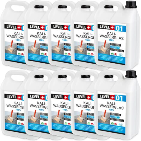 LEVEL+ Kaliwasserglas Unverdünnt Grundierung L+01 - 50L