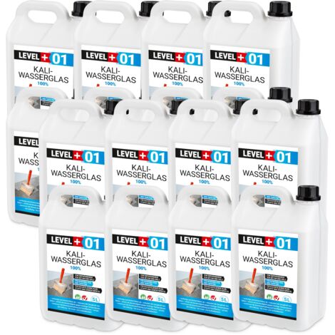 LEVEL+ Kaliwasserglas Unverdünnt Grundierung L+01 - 80L