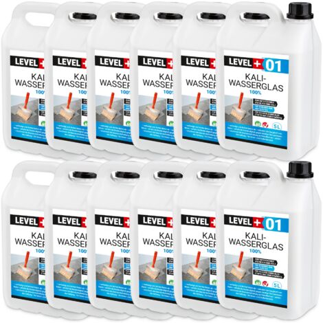 LEVEL+ Kaliwasserglas Unverdünnt Grundierung L+01 - 60L