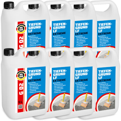 HALBAU Tiefengrund LF Extreme Kleinmolekulare Reaktivgrundierung G02 - 40L