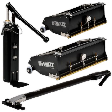 DEWALT Mega Flat Box Set Trockenbauwand Ladepumpe Fugenband Spachtelmasse 2-605