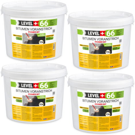 LEVEL+ Bitumen Voranstrich Haftgrund Grundierung Bitumengrund L+66 - 40Kg