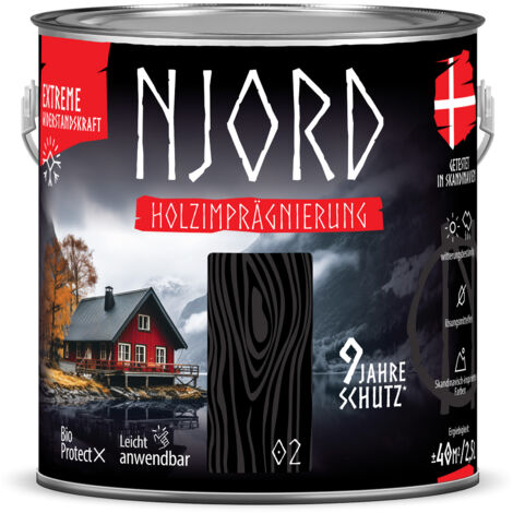 NJORD Holzimpragnierung (02) Polarnacht - 2,5L (1/5)