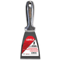 LEVEL5 Spachtel ganz aus Edelstahl Profi 3"/76mm 5-403