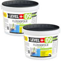 LEVEL+ Flüssigfolie Abdichtung Dichtfolie Flexibel L+09 - 8KG