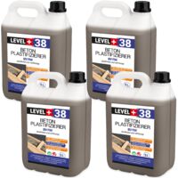 LEVEL+ Beton-Zusatzmittel Fliessmittel Plastifizierer Betonverflüssiger L+38 - 20L