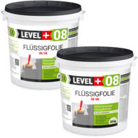 LEVEL+ Flüssigfolie Badabdichtung 1K Dichtfolie L+08 - 40KG