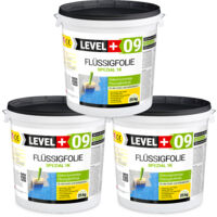 LEVEL+ Flüssigfolie Abdichtung Dichtfolie Flexibel L+09 - 75KG