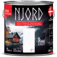 NJORD Holzimpragnierung (01) Nordschnee - 2,5L