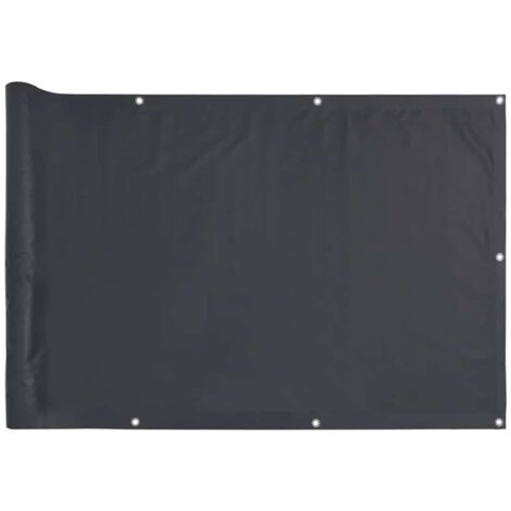 BalkonSichtschutz Anthrazit 1000x90 cm PVC