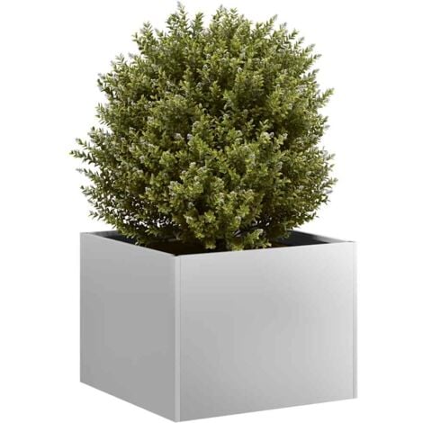 QJBSAVVA Pflanzkübel 40x40x30cm - Stahl Hochbeet Für Garten & Balkon
