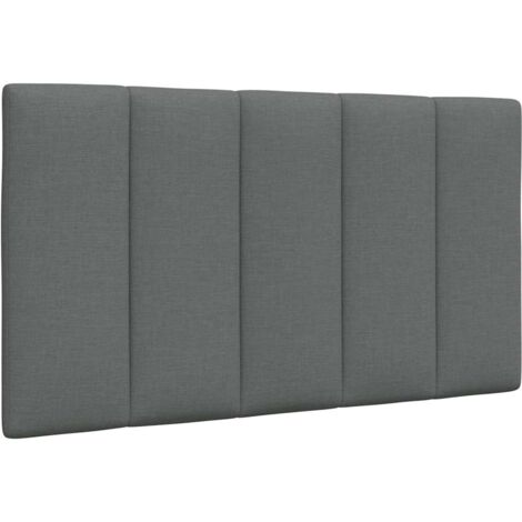 VidaXL Kopfteil-Kissen Hanko - Gemütliches Lesekissen Fürs Bett In Dunkelgrau, 120 Cm