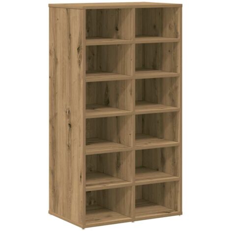 Produktbild von VidaXL Schuhregal Sonoma-Eiche 80x25x81 Cm Holzwerkstoff
