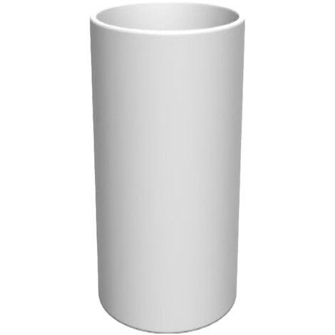 Moovere – Pot à réserve d'eau rond ø40 cm – Polyéthylène blanc – Résistant aux UV et températures extrêmes – Volume 83,4 litres pour plantes et fleurs