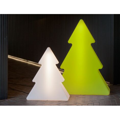Newgarden – Arbre de Noël illuminé sans fil 100 cm – Piles rechargeables – Lumière RGB avec télécommande – Fabriqué en polyéthylène (1/4)