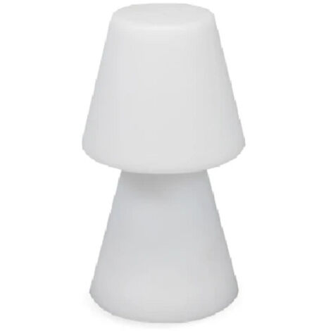 LOLA 45 cm Lampe de table avec batterie rechargeable. Lumière LED RGB. Fabriquée en Espagne