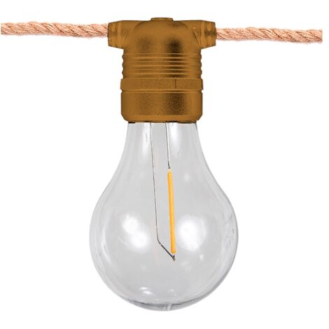 New-Garden Allegra guirlande solaire 8m lumière chaude (1/4)