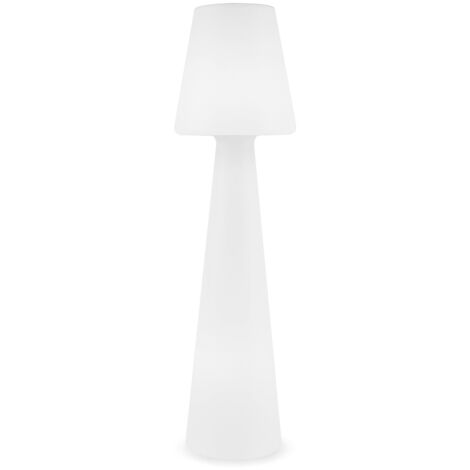 LOLA 200 cm de haut. Lampadaire avec câble pour l'intérieur et l'extérieur. Lumière LED blanc chaud