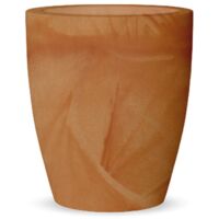 Jardinière ronde VIOLETA 30 – Ø30 x 33 cm – 12,5L en polyéthylène – Résistante aux intempéries et UV – Pour intérieur et extérieur