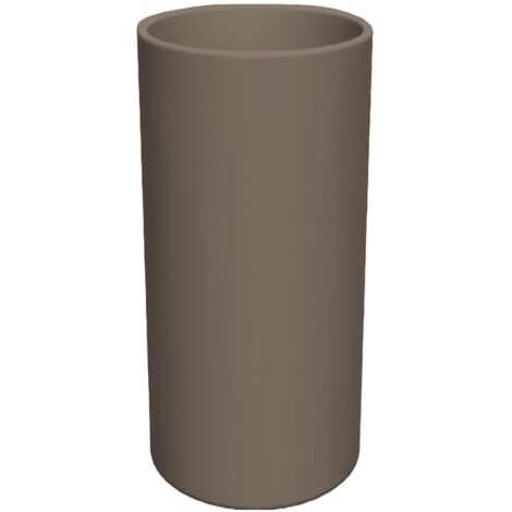 HORTENSIA 40 High Round and High Indoor and Outdoor Round Planter For Plants and Flowers Sehr widerstandsfähig gegen den Lauf der Zeit. Hergestellt aus Polyethylen in Spanien