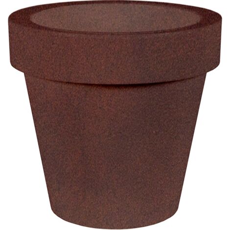 MAGNOLIA 80 Classic und Large Round Indoor and Outdoor Gardener Für Pflanzen und Blumen Sehr wetterbeständig. Hergestellt aus Polyethylen in Spanien
