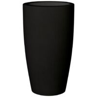 BAMBÚ 90 Hoch Runder Indoor- und Outdoor-Pflanzkübel für Pflanzen und Blumen Sehr witterungsbeständig. Hergestellt aus Polyethylen in Spanien