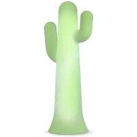 PANCHO LIME 140 cm hoch. Stehleuchte mit Kabel für den Innen- und Außenbereich. Kaltweißes LED-Licht