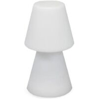 LOLA 20 cm Tischleuchte mit Batterien x3AAA. RGB-LED-Licht. Hergestellt in Spanien.