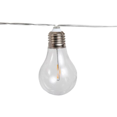 STELLA Luce a corda per interni ed esterni. 10 lampadine LED a luce calda. Prodotto in Spagna