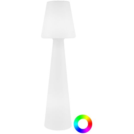 LOLA 110 cm di altezza. Lampada da terra senza fili per interni ed esterni. Luce LED ricaricabile via USB. Realizzata in Spagna