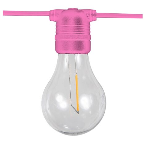 ALLEGRA Luce a stringa per interni ed esterni. 10 lampadine LED a luce calda. Prodotto in Spagna