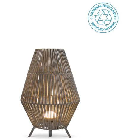 CONTA 70 cm di altezza. Lampada decorativa senza fili per interni ed esterni. Luce LED ricaricabile via USB. Prodotto in Spagna
