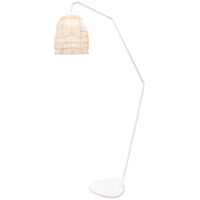 SANTORINI 165 cm di altezza. Lampada da terra senza fili per interni ed esterni. Luce LED con ricarica USB. Prodotta in Spagna