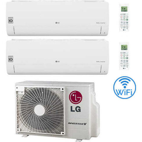 Climatiseur LG Libero Smart R32 Wifi Dual Split Dual Inverter 9000 12000 Btu Avec Ue Mu3r19 Nouveau Classe Aa 75627719 Climatiseur LG Libero Smart R32 Wifi Dual Split Dual Inverter 9000 12000 Btu Avec Ue Mu3r19 Nouveau Classe Aa 75627719