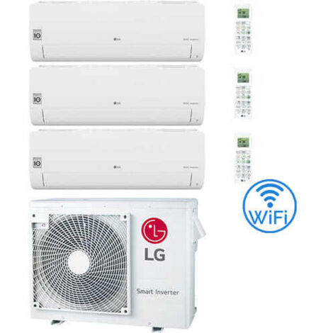 Air conditioner triple split 9+9+9 Btu WiFi R32 A++/A+ Green Electric PLUS | SAMA' S.R.L