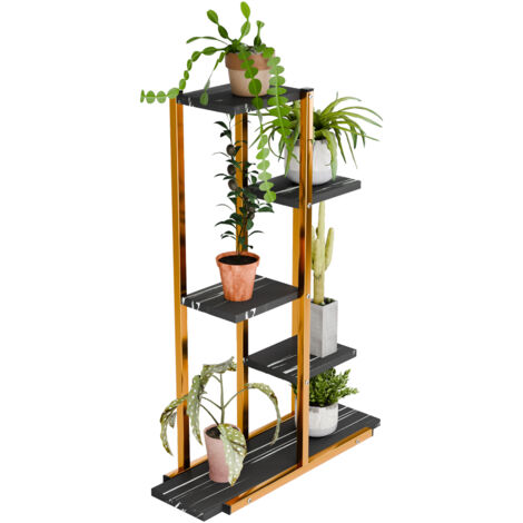 Eden Creations Holzhocker Sylvia - Vielseitiger Pflanzenständer & Beistelltisch