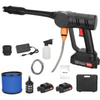 Hochdruckpistole – tragbare kabellose Hochleistungs-Autowaschanlage – 300 W, 1500 mAh, 50 bar
