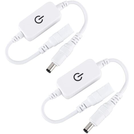 LED Dimmer 12-24V - 2 Stück Helligkeitsregler Für LED Streifen