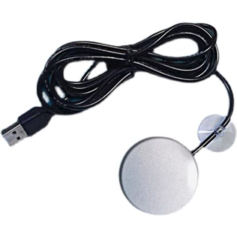 Mini-USB-Stecker, Aquarium-Heizung, automatischer konstanter Tauchheizer, wasserdicht, langlebig, kleiner Thermostat für Aquarien, zum Heizen, 5 V, 10 W… (kontinuierliche Heizung)