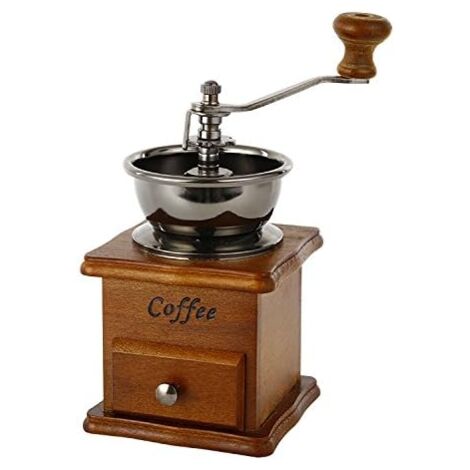 Vintage manuelle Keramik Kaffeemühle konische Grat Hand tragbare Maker Kurbel Kaffee (1/5)
