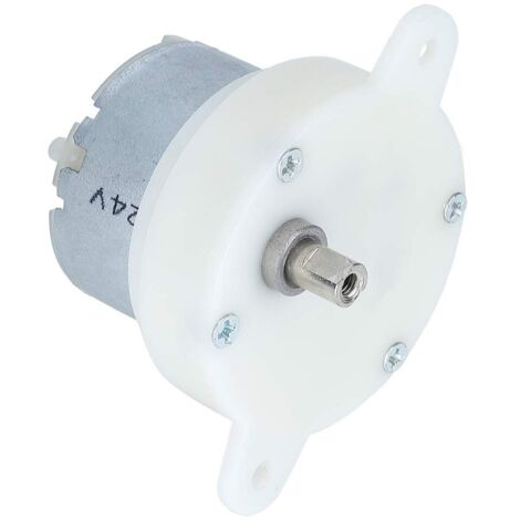 Getriebemotor, Mini-Elektromotor mit langsamer Drehzahl und hohem Drehmoment, Mikro-Elektromotor, kleiner 12-V-Motor mit langsamer Drehzahl und stummgeschalteter Getriebedrehung am Terminal