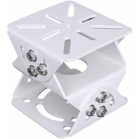Universelle gemeinsame Halterung für Überwachungskameras, 3-Achsen-Halterung, verstellbare solide Metallbasis, Anschluss geeignet für die Installation von CCTV-Kameras